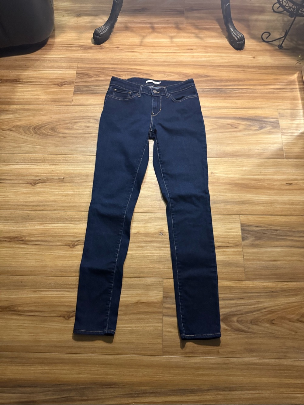 Levi's Dark Wash Blue Women's Skinny Jeans